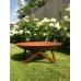 Záhradné ohnisko Corten s podstavcom, 80 cm