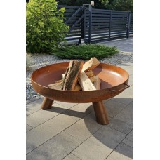 Záhradné ohnisko Corten Round, 70 cm